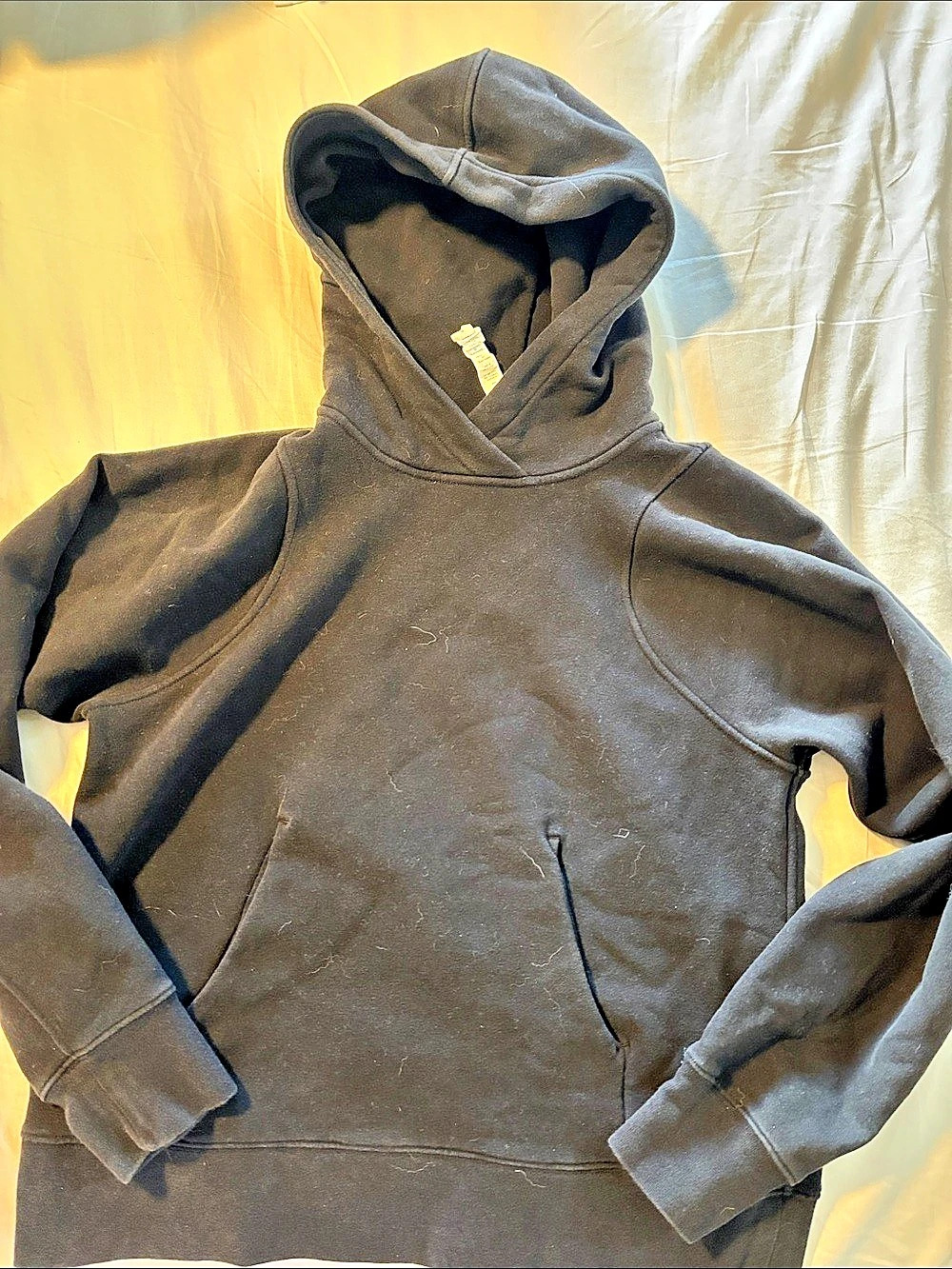 lululemon Scuba Hoodie Black Pullover Hoodie Size Medium
